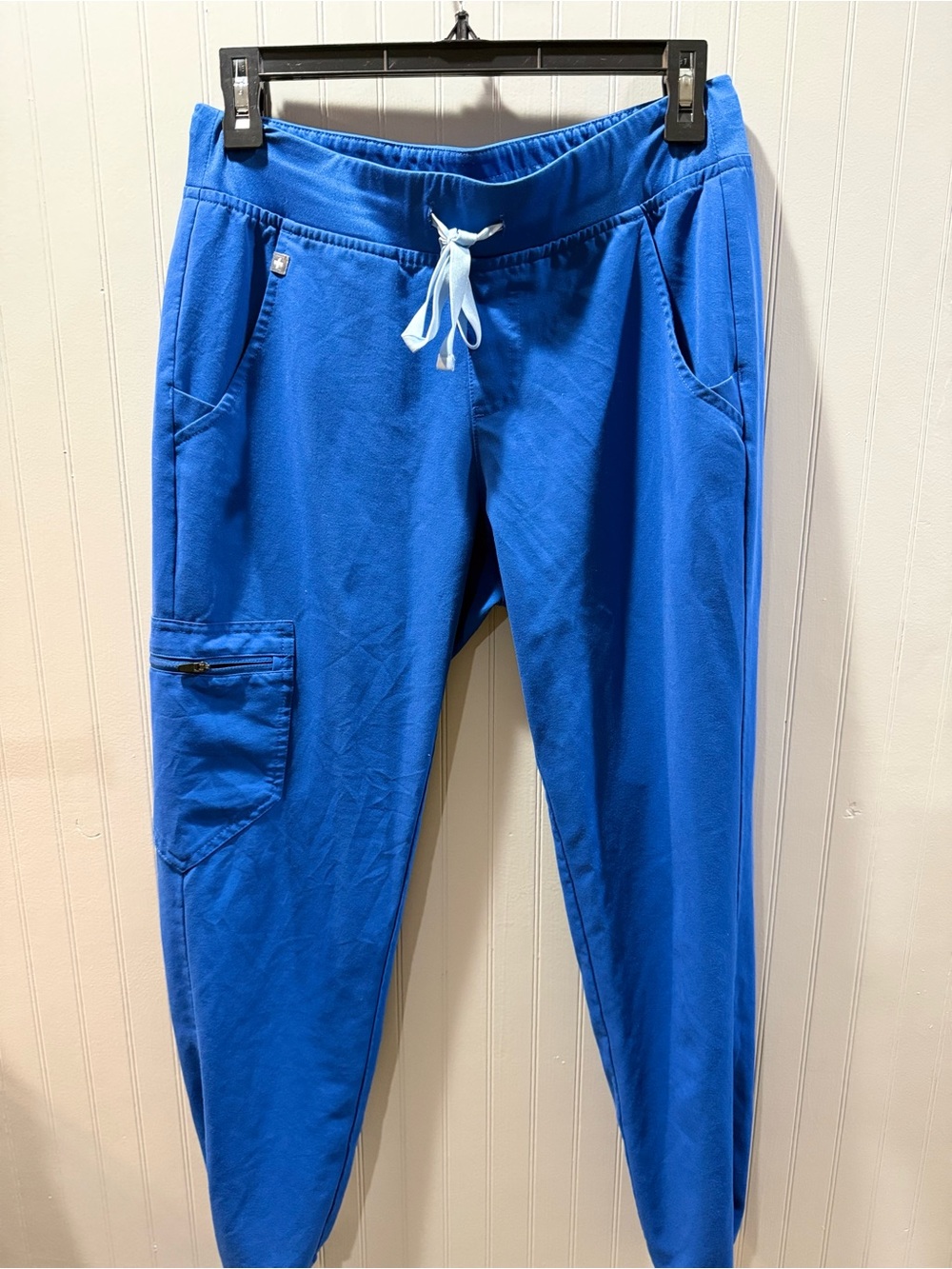 Figs Women's Bright Blue Drawstring Jogger Scrub Pants